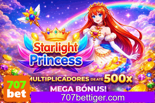 Starlight Princess - Slot game com multiplicadores na 707BET